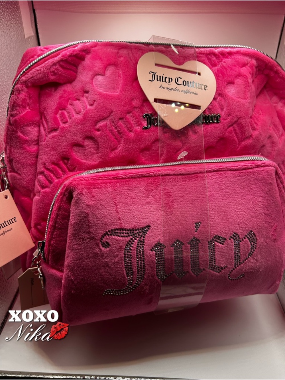 Juicy Couture - 3pc Cosmetic Bag Set